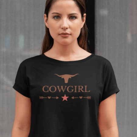 Cowgirl Cropped T-Shirt