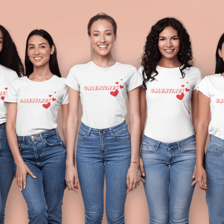 Galentine's Day" T-shirt,