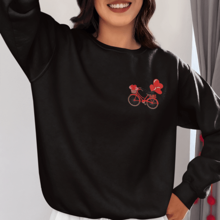 Red Bike Sweater