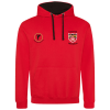 Morrsiton RFC Supporters Hoodie in Red and Black